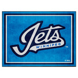 Alfombra de felpa de 2,4 x 3 m de los Winnipeg Jets