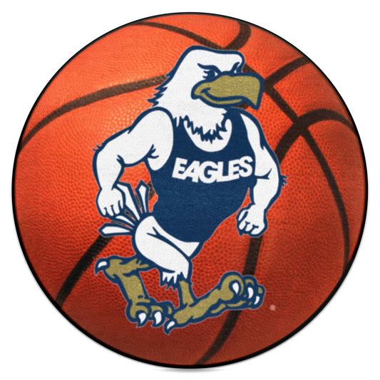 Georgia Southern Eagles Basketball Rug - 27in. Diameter