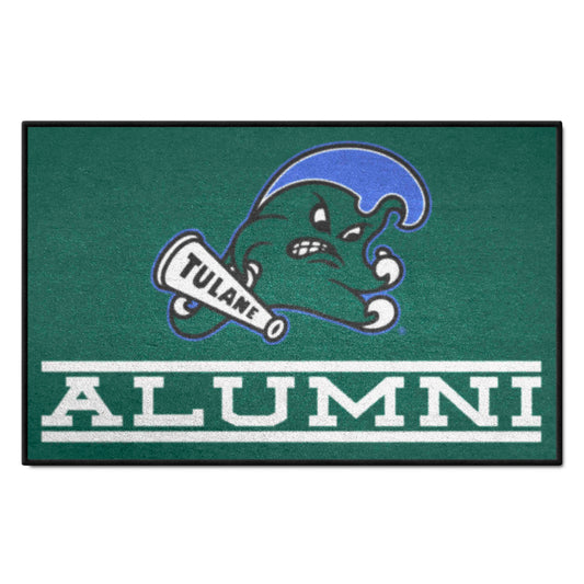 Tulane Green Wave Starter Mat Accent Rug - 19in. x 30in.