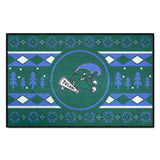 Tulane Green Wave Holiday Sweater Starter Mat Accent Rug - 19in. x 30in.