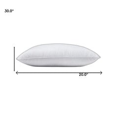 Lux Sateen Down Alternative Queen Size Firm Pillow