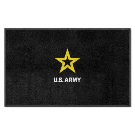 U.S. Army 4X6 High-Traffic Mat with Durable Rubber Backing - Landscape Orientation - U.S. Army