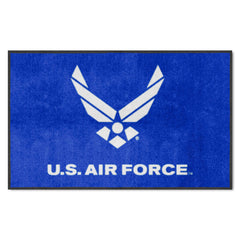 U.S. Air Force 4X6 High-Traffic Mat with Durable Rubber Backing - Landscape Orientation