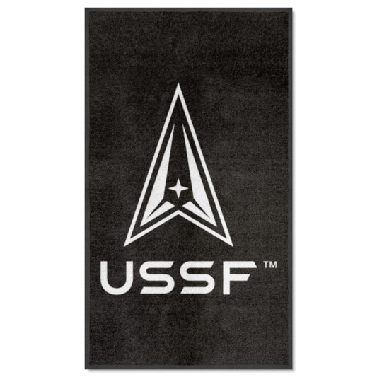 U.S. Space Force 3X5 High-Traffic Mat with Durable Rubber Backing - Portrait Orientation