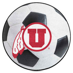 Utah Utes Soccer Ball Rug - 27in. Diameter