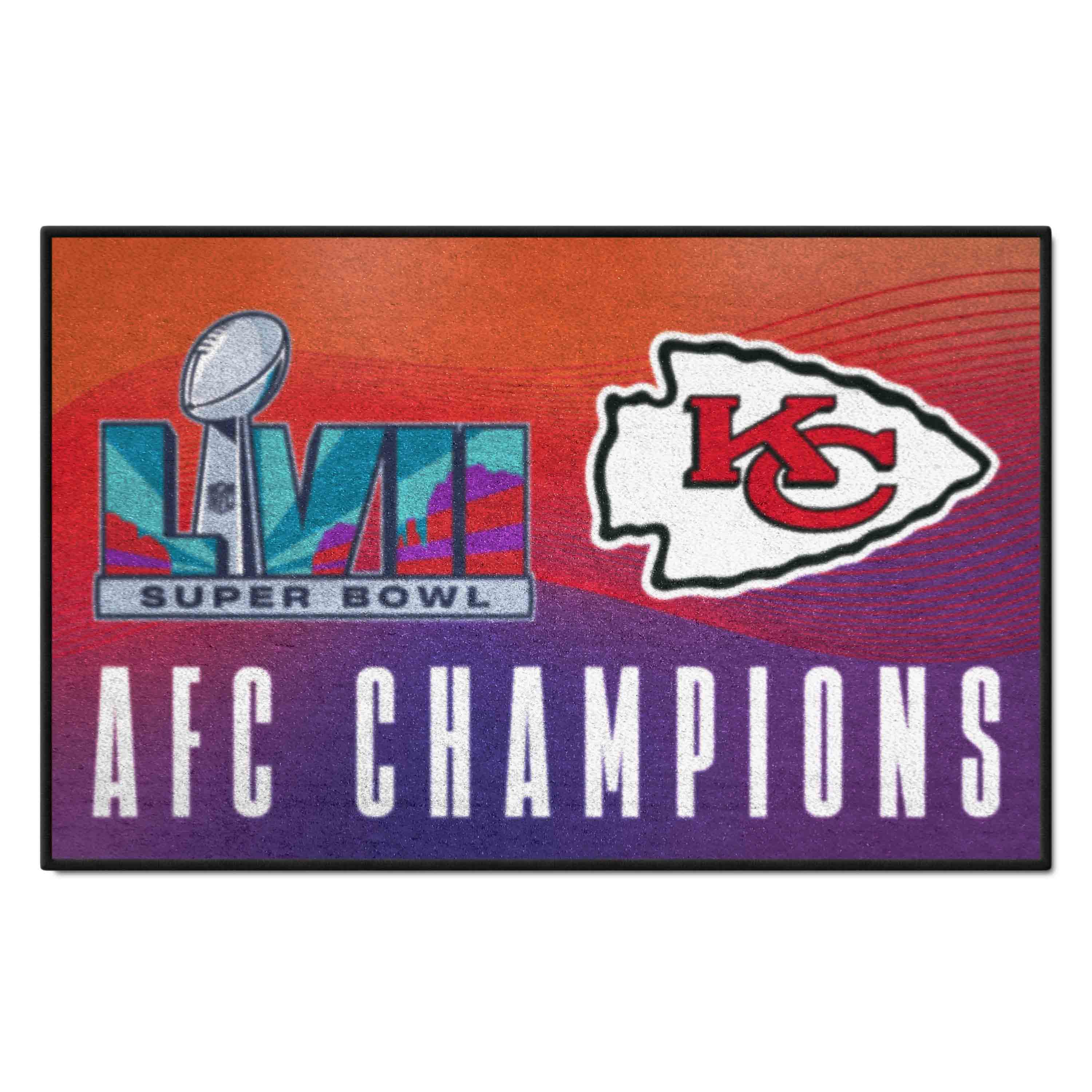 Kansas City Chiefs Super Bowl LVII AFC Championship Starter Mat