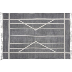 4' X 6' Gray Area Rug - Homeroots