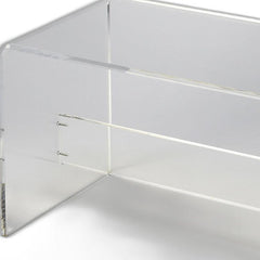 Modern Chic Acrylic Bench