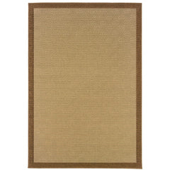 4' X 6' Beige Indoor Outdoor Area Rug