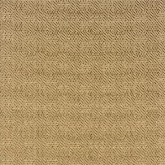 7' X 10' Beige Indoor Outdoor Area Rug - Homeroots