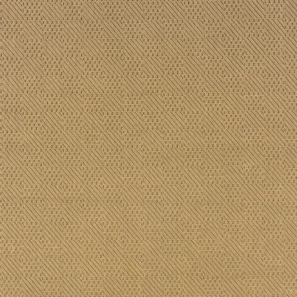 7' X 10' Beige Indoor Outdoor Area Rug - Homeroots