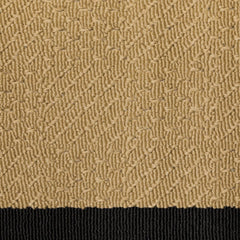 8' X 8' Beige and Black Indoor Outdoor Area Rug - Homeroots