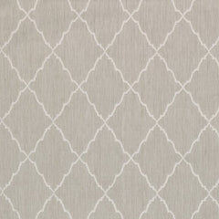 10' X 13' Gray and Ivory Indoor Outdoor Area Rug