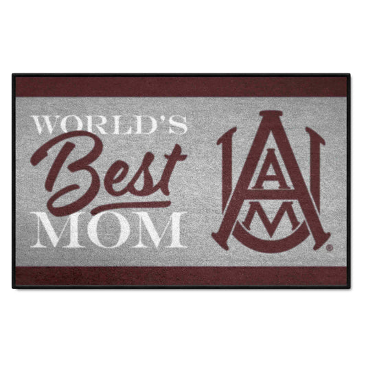 Alabama A&M Bulldogs Starter Mat Accent Rug - 19in. x 30in.