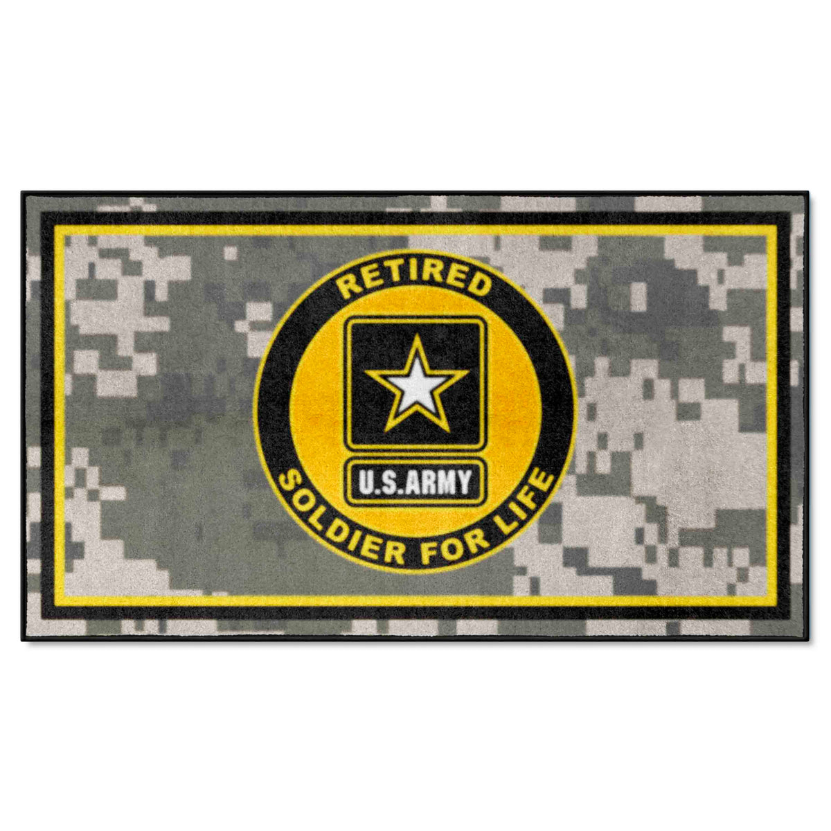 U.S. Army 3ft. x 5ft. Plush Area Rug