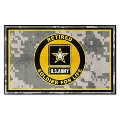 U.S. Army 4ft. x 6ft. Plush Area Rug