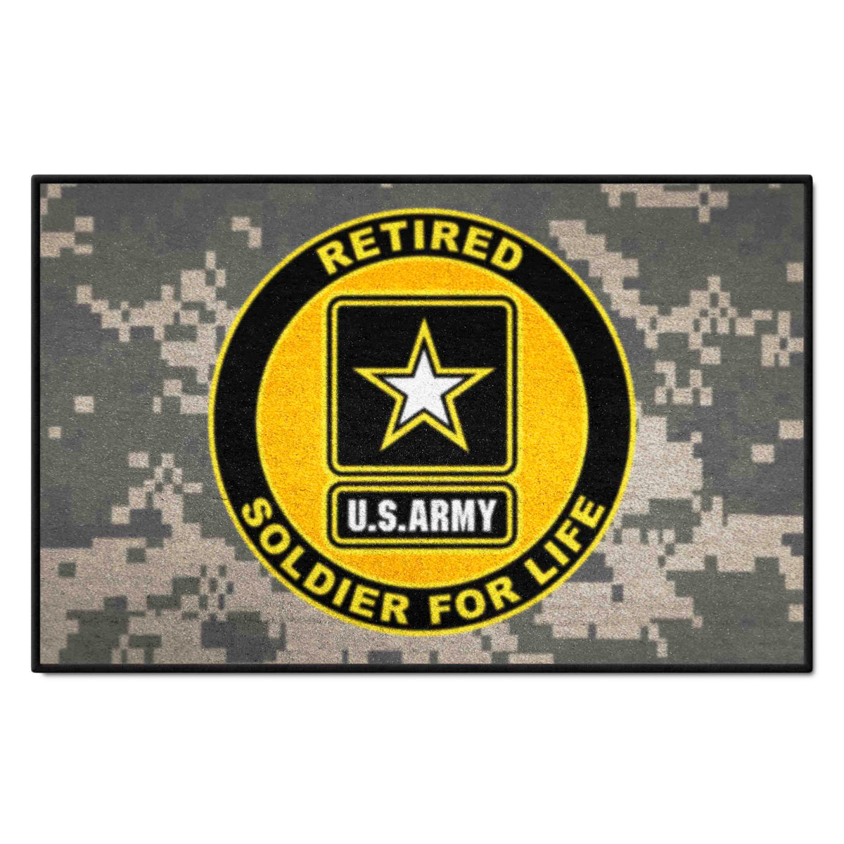 U.S. Army Starter Mat Accent Rug - 19in. x 30in.