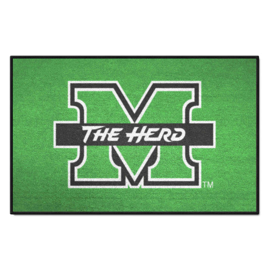 Marshall Thundering Herd Starter Mat Accent Rug - 19in. x 30in.