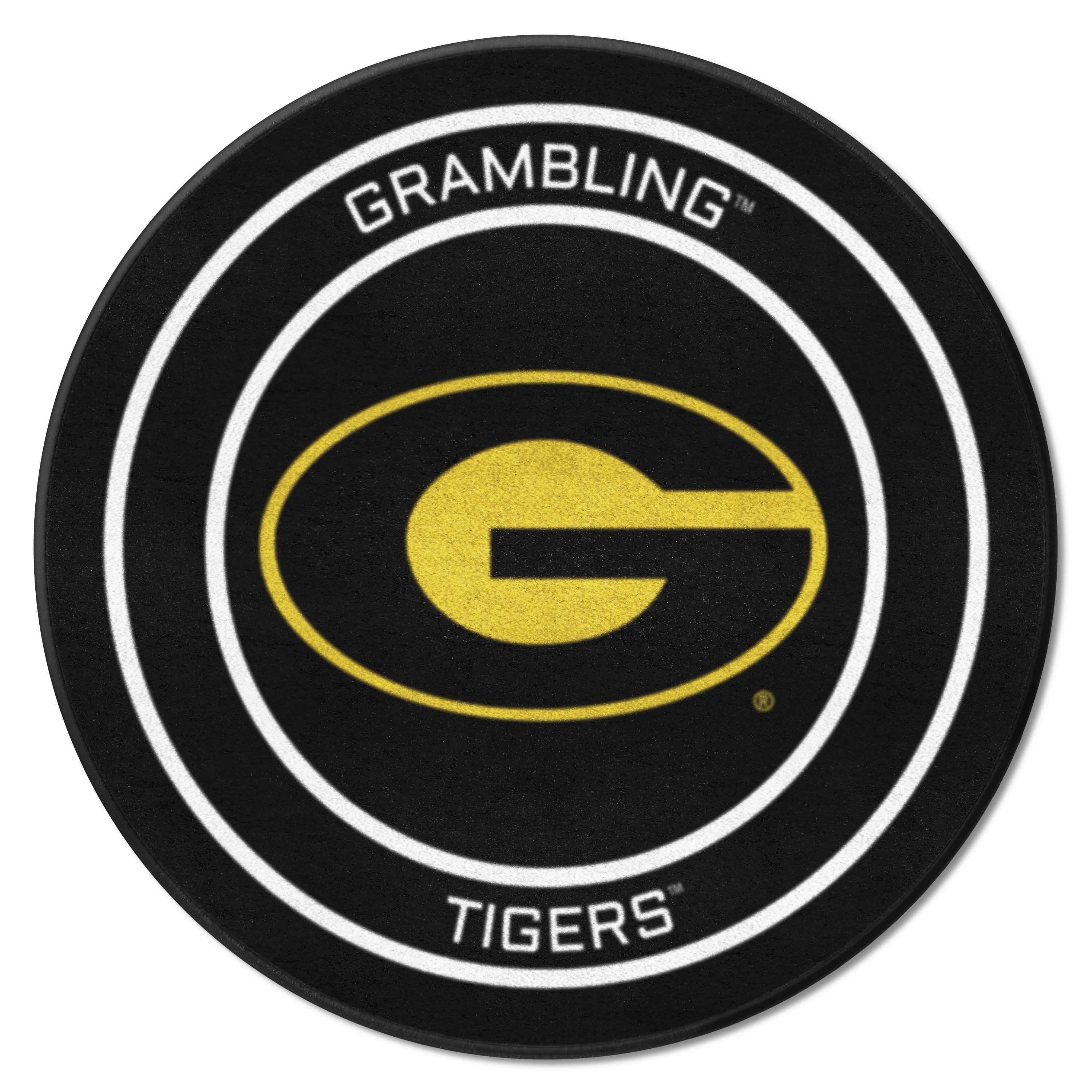 Grambling State Tigers Hockey Puck Rug - 27in. Diameter - Grambling State