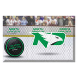 North Dakota Fighting Hawks Rubber Scraper Door Mat