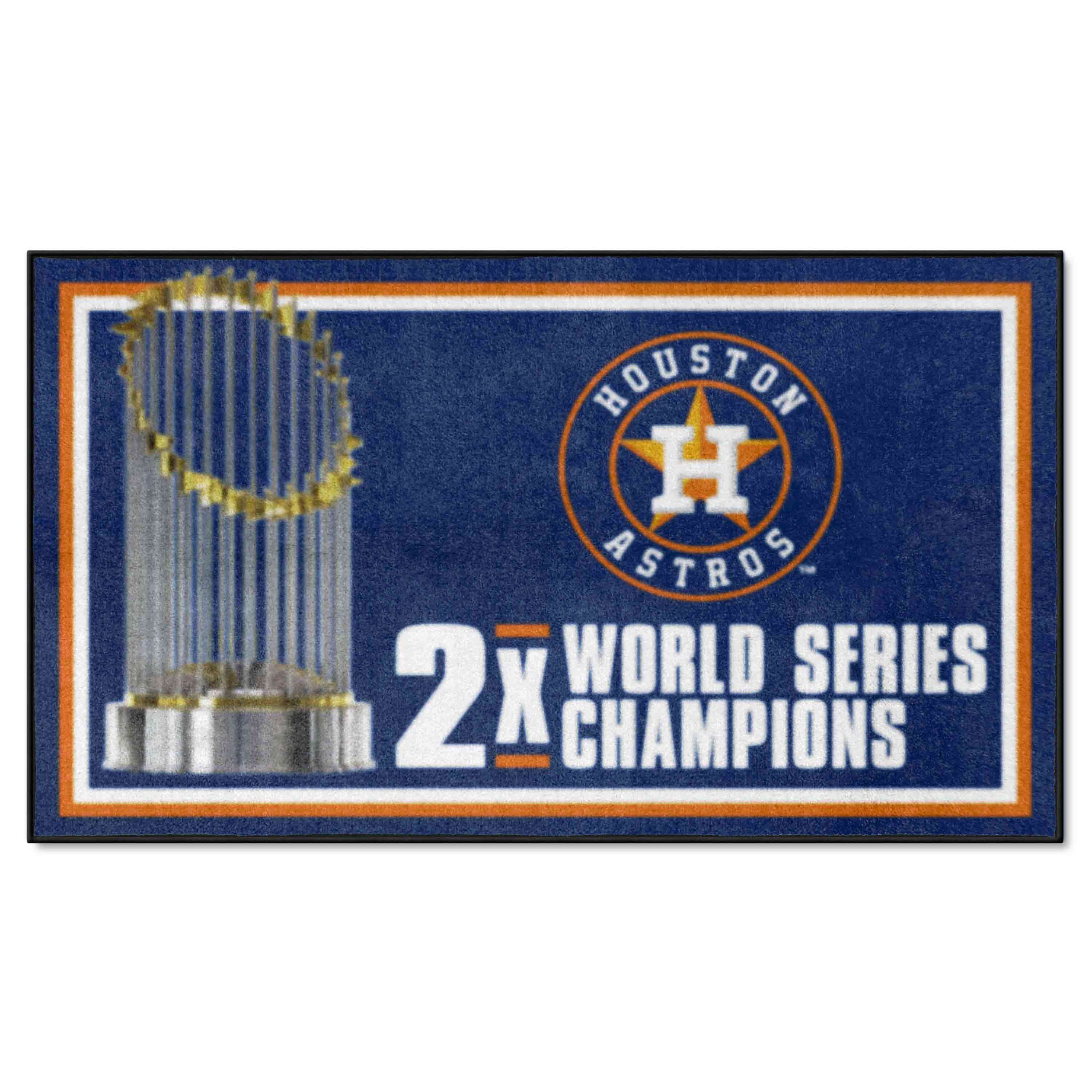 Houston Astros Dynasty 3ft. x 5ft. Plush Area Rug - Houston Astros