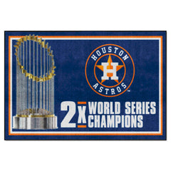 Houston Astros Dynasty 5ft. x 8 ft. Plush Area Rug - Houston Astros