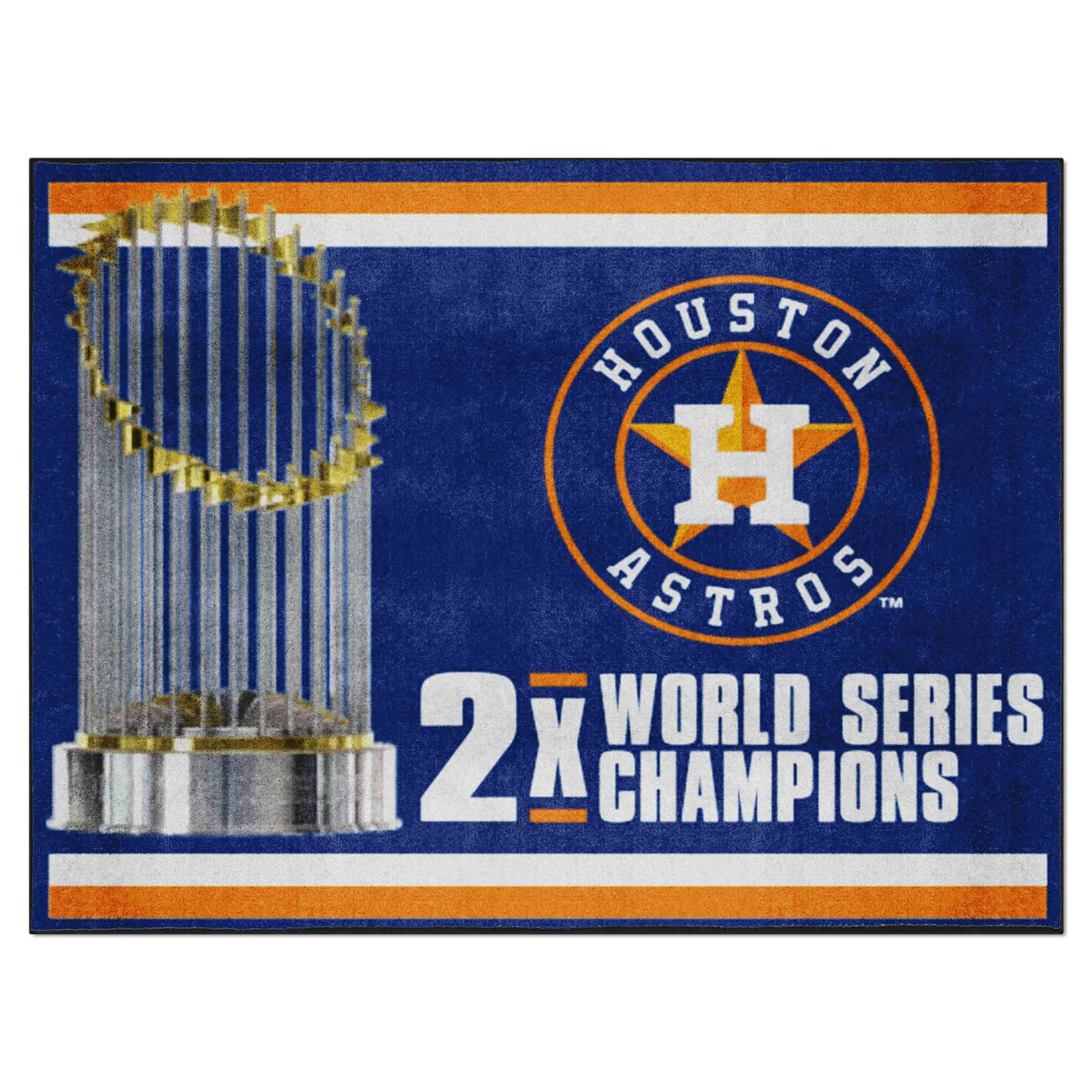 Houston Astros Dynasty 8ft. x 10 ft. Plush Area Rug - Houston Astros