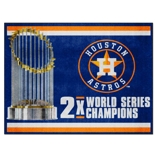 Houston Astros Dynasty 8ft. x 10 ft. Plush Area Rug