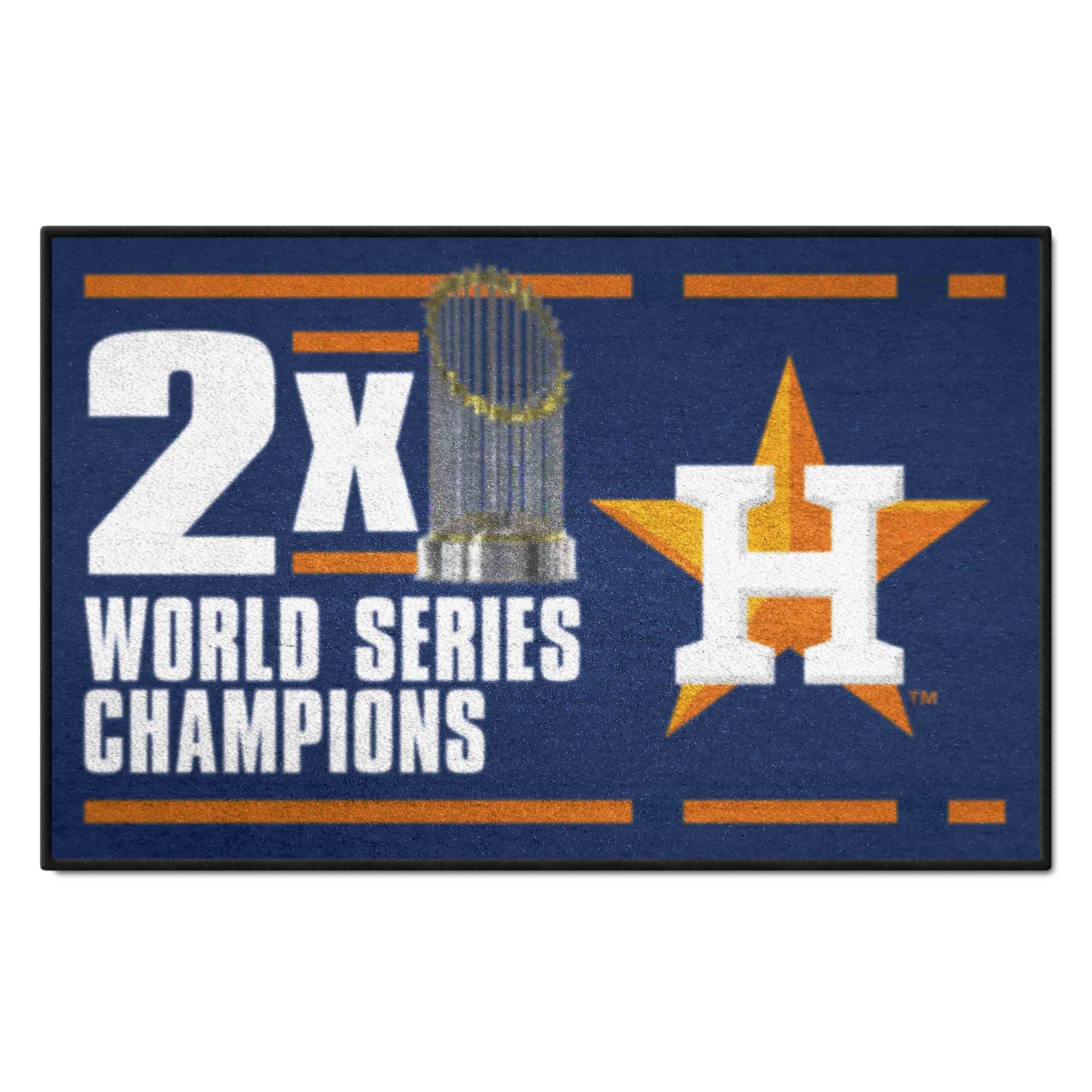 Houston Astros Dynasty Starter Mat Accent Rug - 19in. x 30in. - Houston Astros