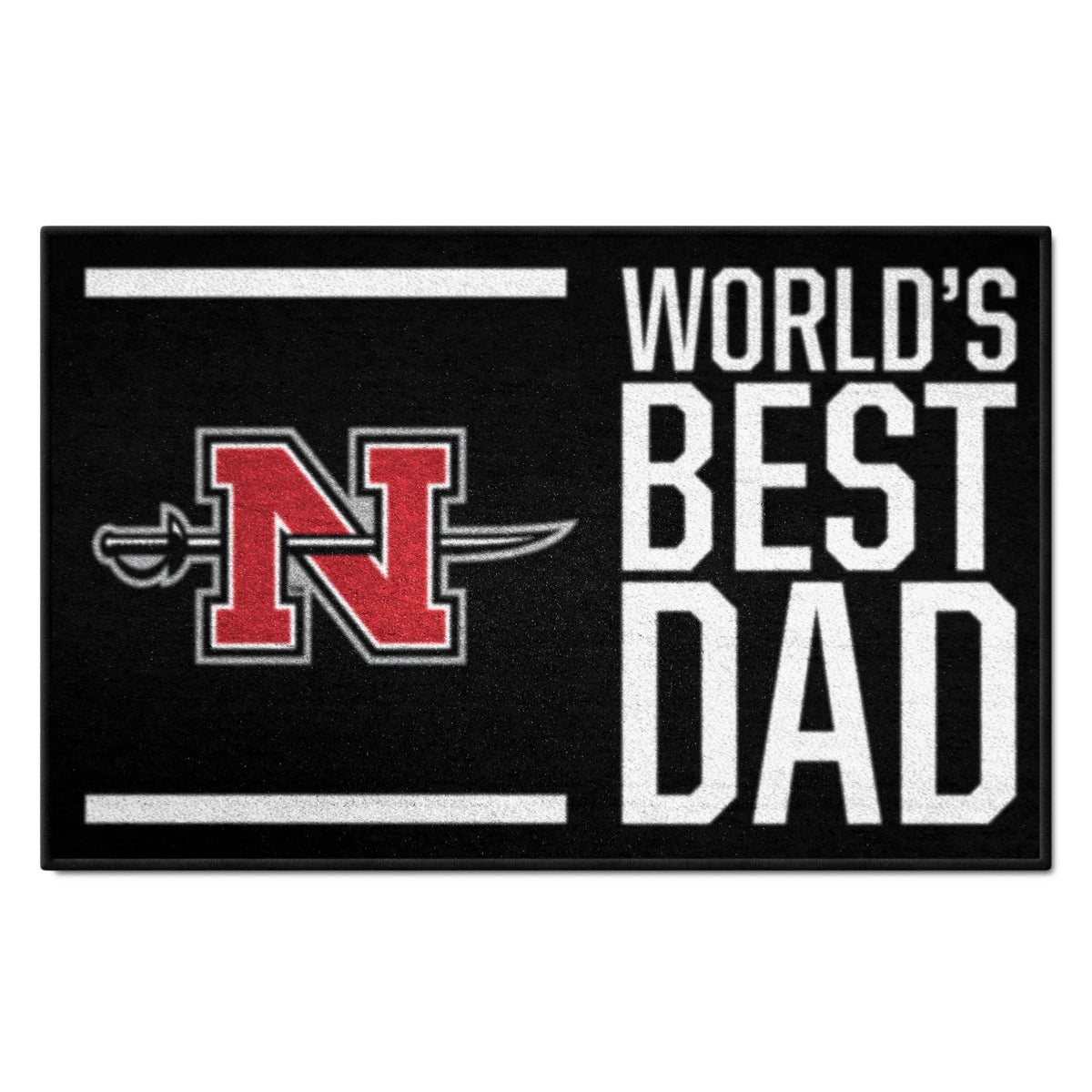 Nicholls State Colonels Starter Mat Accent Rug - 19in. x 30in.