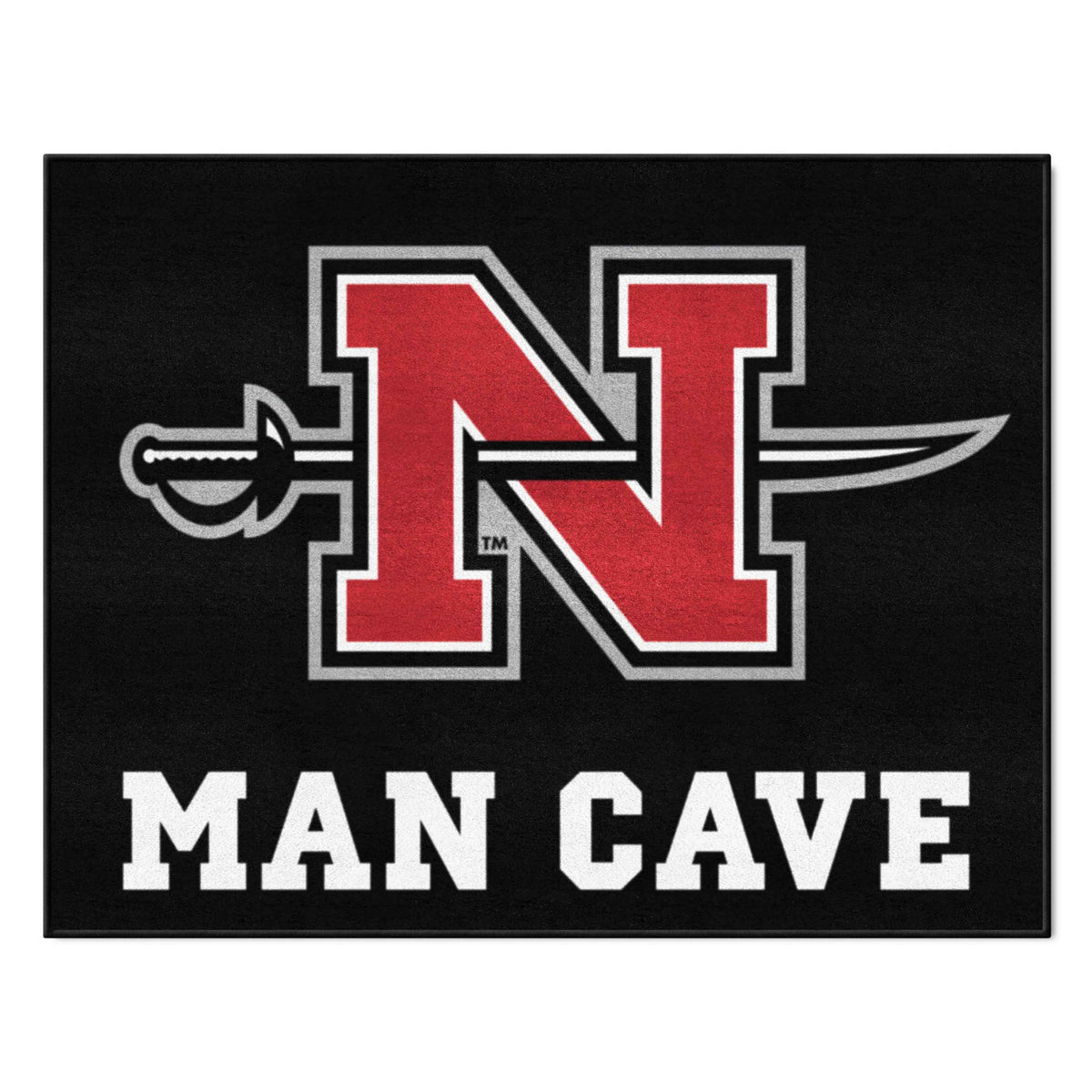 Nicholls State Colonels Man Cave All-Star Rug - 34 in. x 42.5 in.