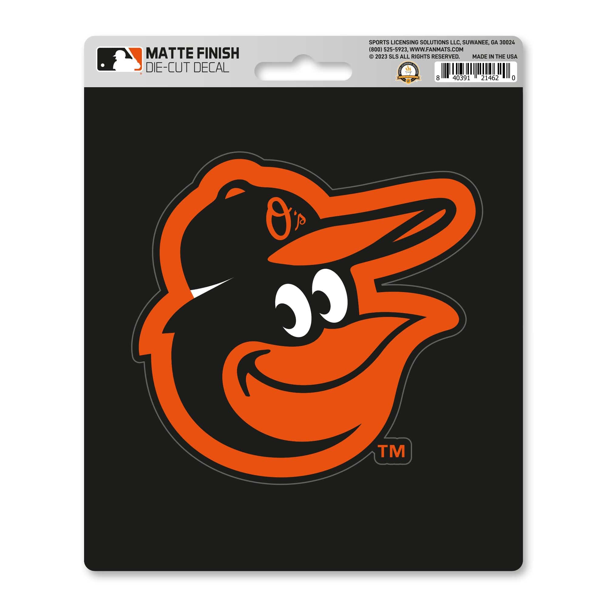 Baltimore Orioles Matte Decal Sticker - Baltimore Orioles