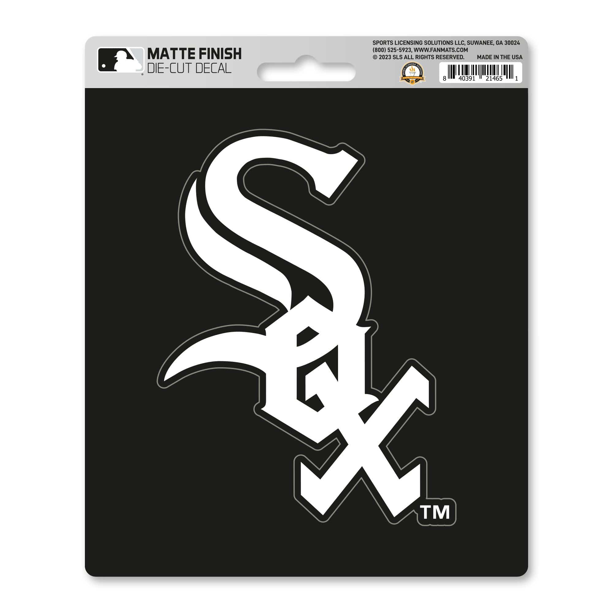 Chicago White Sox Matte Decal Sticker - Chicago White Sox