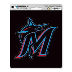 Miami Marlins Matte Decal Sticker - Miami Marlins