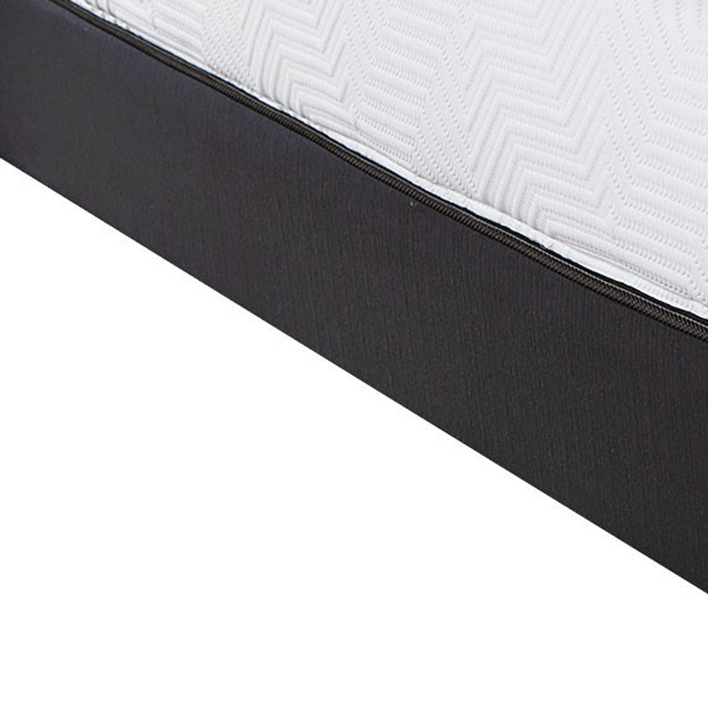 10.5" Hybrid Lux Memory Foam And Wrapped Coil Mattress Twin