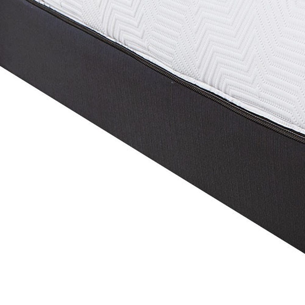 10.5" Hybrid Lux Memory Foam And Wrapped Coil Mattress Twin Xl - Homeroots