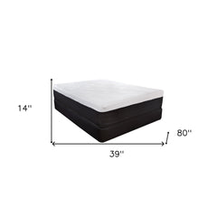 14" Hybrid Lux Memory Foam And Wrapped Coil Mattress Twin Xl