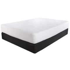 10.5" Hybrid Lux Memory Foam And Wrapped Coil Mattress Full