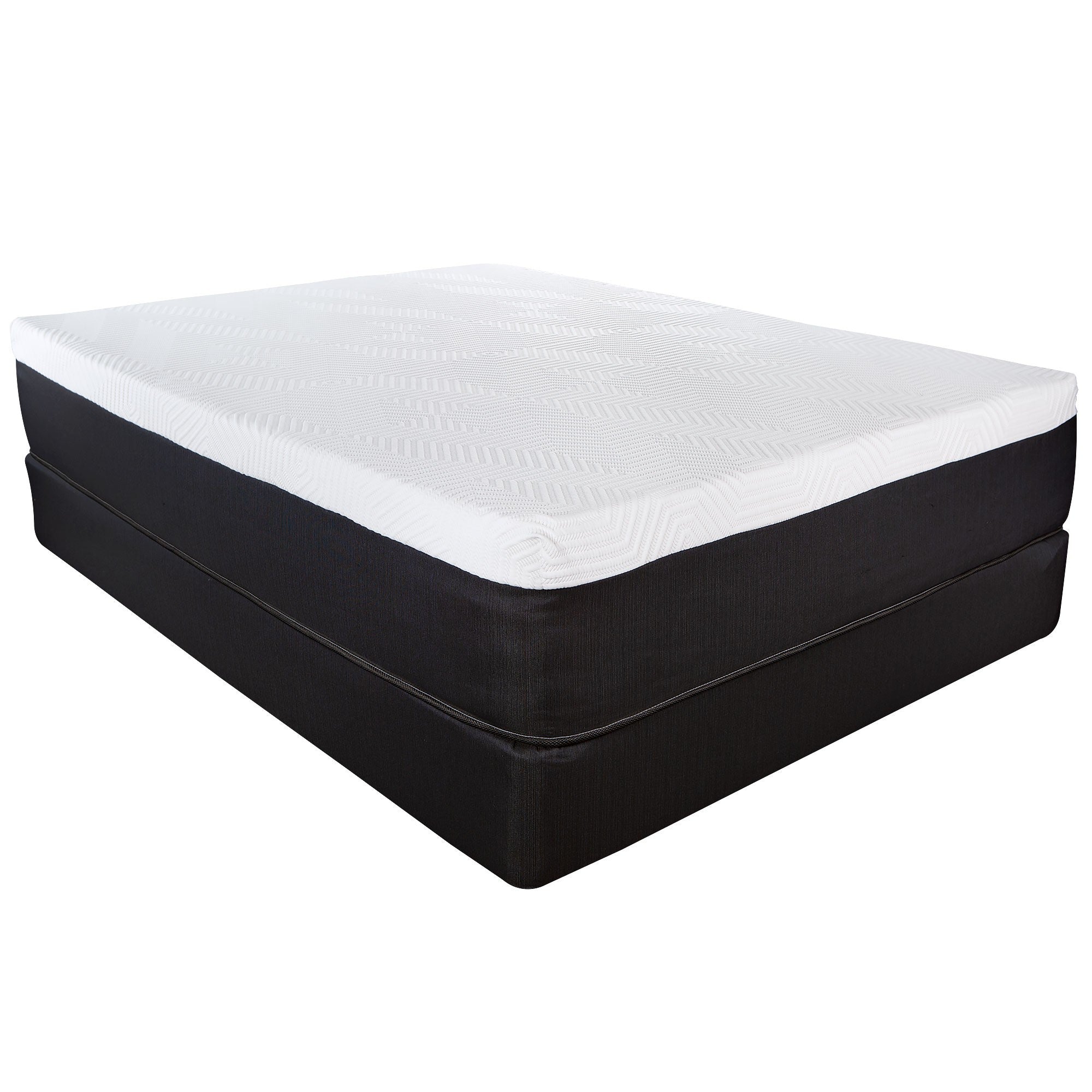 13" Hybrid Lux Memory Foam And Wrapped Coil Mattress Full