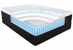 13" Hybrid Lux Memory Foam And Wrapped Coil Mattress Full