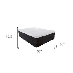 10.5" Lux Gel Infused Memory Foam And High Density Foam Mattress Queen