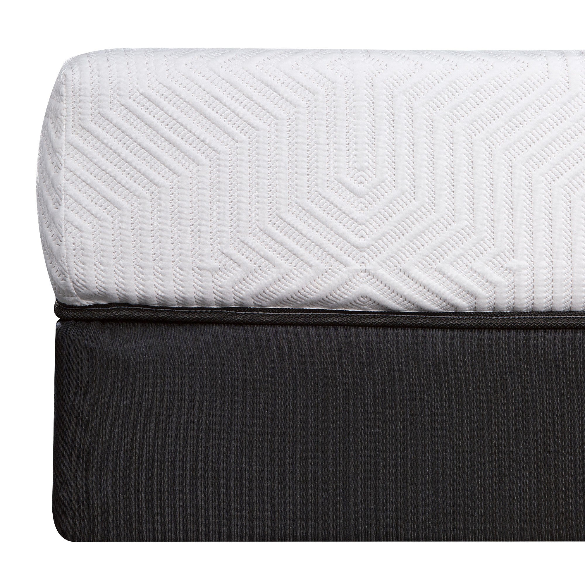 10.5" Hybrid Lux Memory Foam And Wrapped Coil Mattress Queen