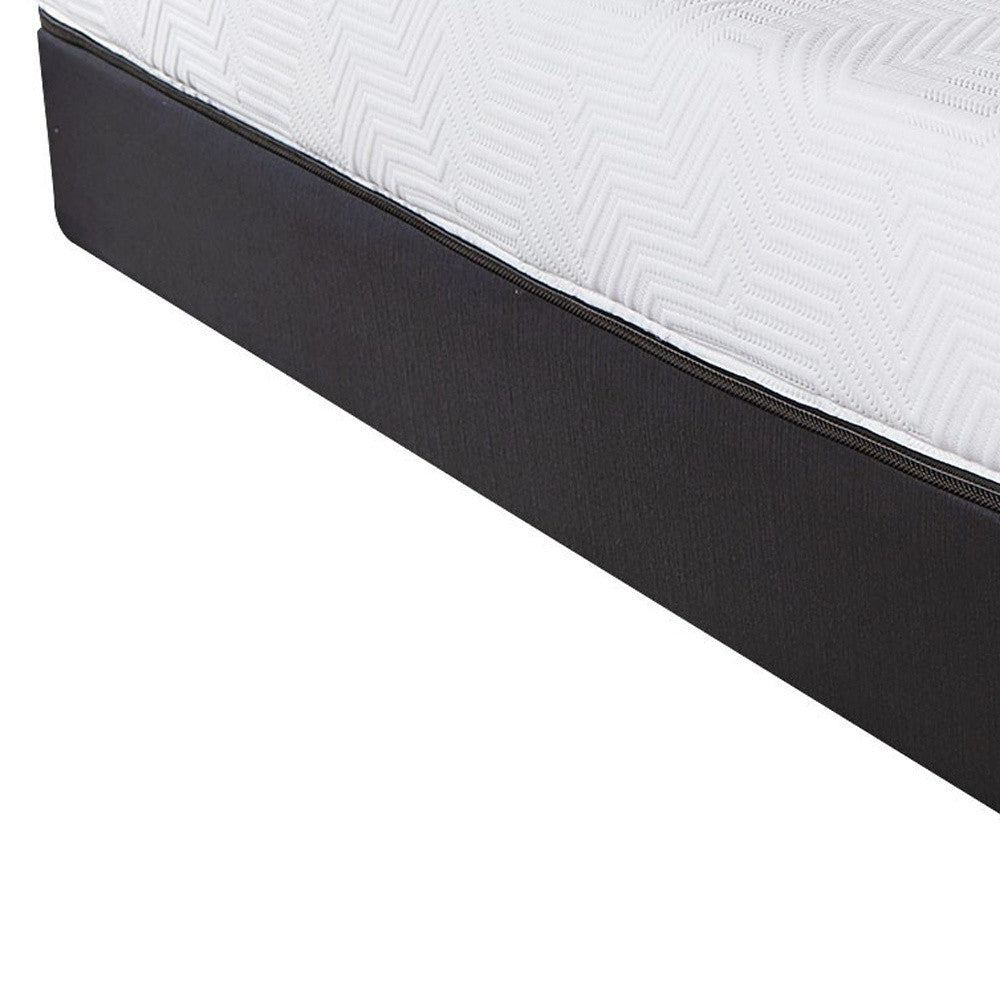 10.5" Hybrid Lux Memory Foam And Wrapped Coil Mattress Queen