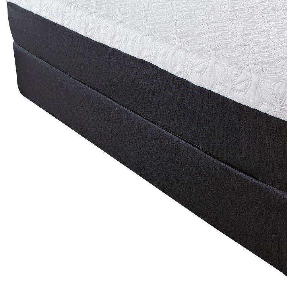 10.5" Lux Gel Infused Memory Foam And High Density Foam Mattress Cal King