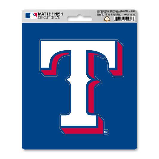 Texas Rangers Matte Decal Sticker