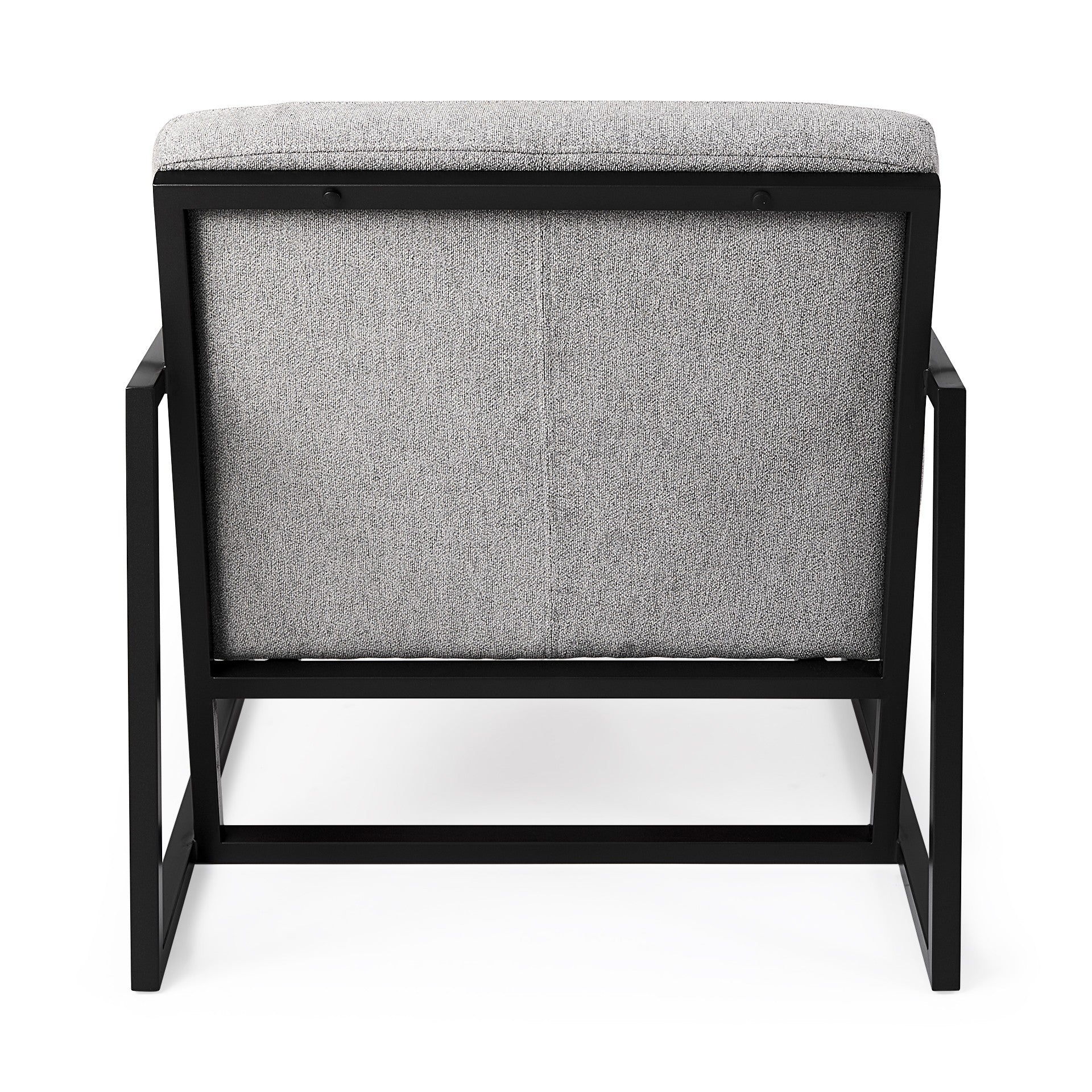 Geo Modern Gray And Black Accent Or Side Chair