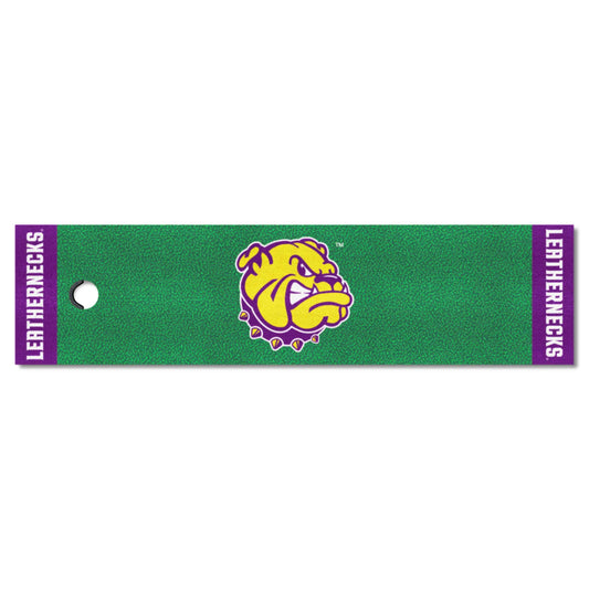 Western Illinois Leathernecks Putting Green Mat - 1.5ft. x 6ft.