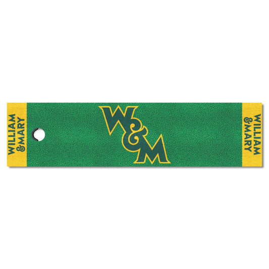 William & Mary Tribe Putting Green Mat - 1.5ft. x 6ft.