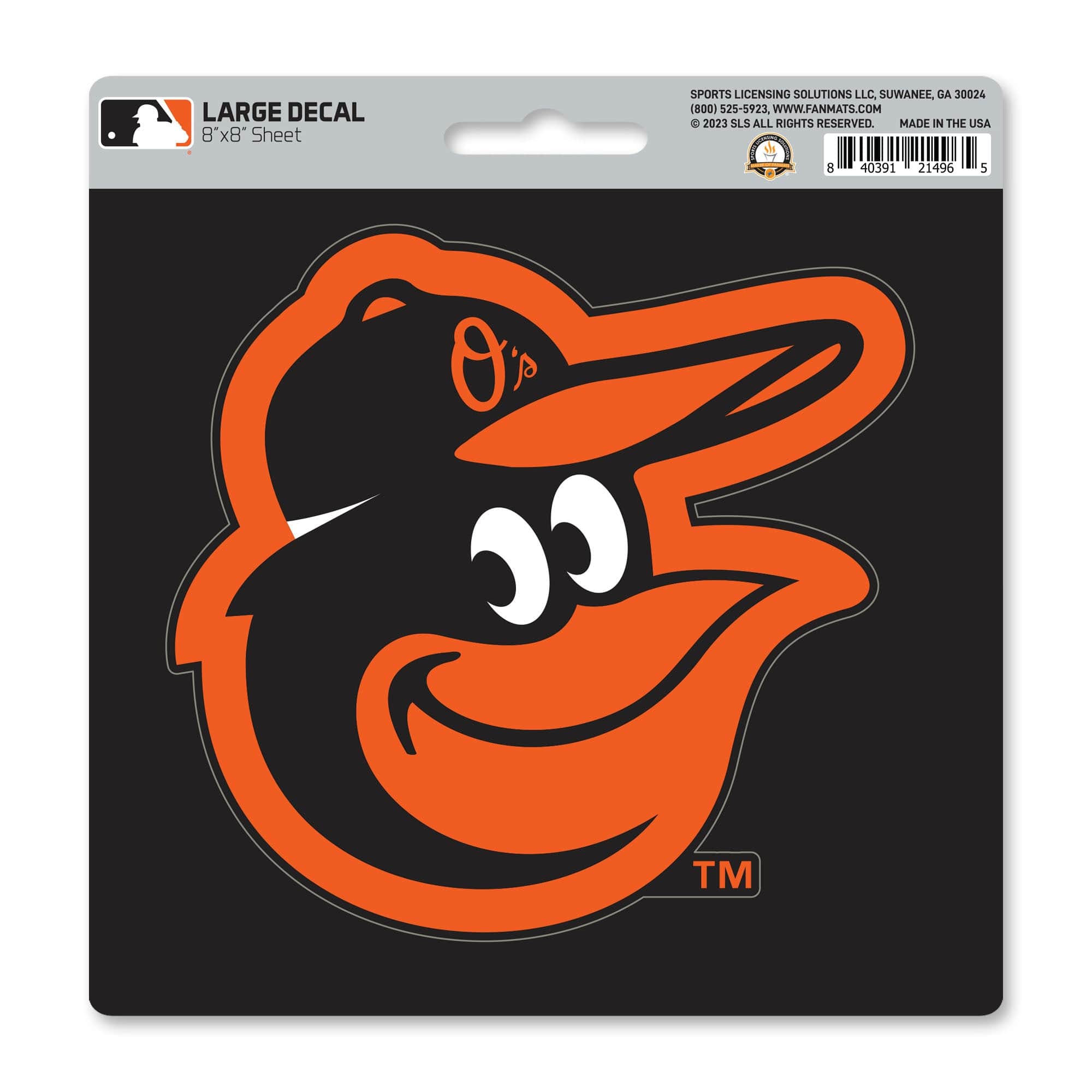 Baltimore Orioles Large Decal Sticker - Baltimore Orioles