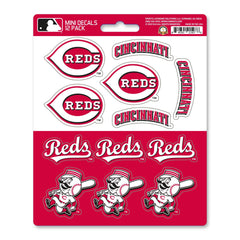 Cincinnati Reds 12 Count Mini Decal Sticker Pack - Cincinnati Reds